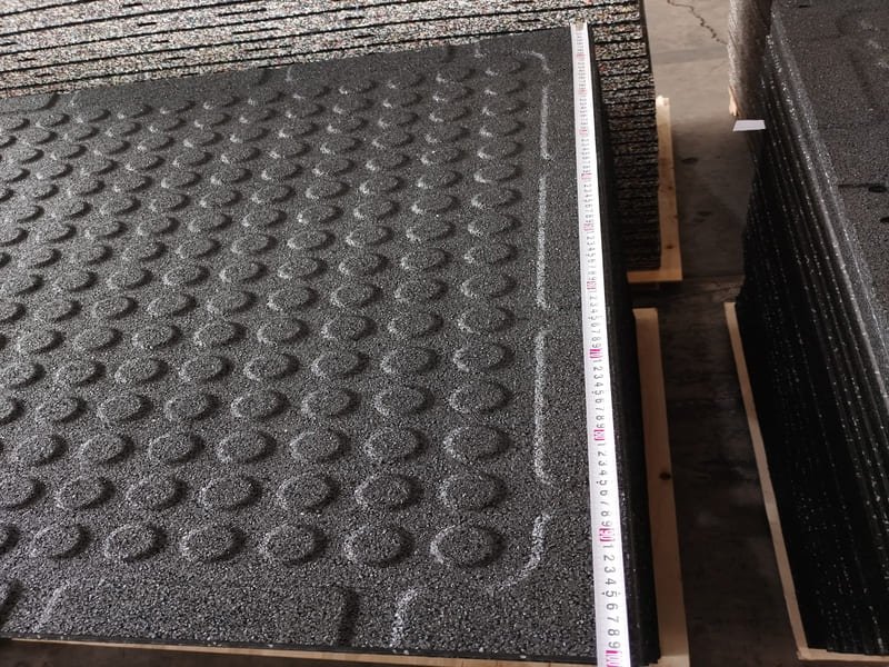 garage floor slope for gym